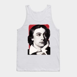 English Poet John Keats illustration Tank Top